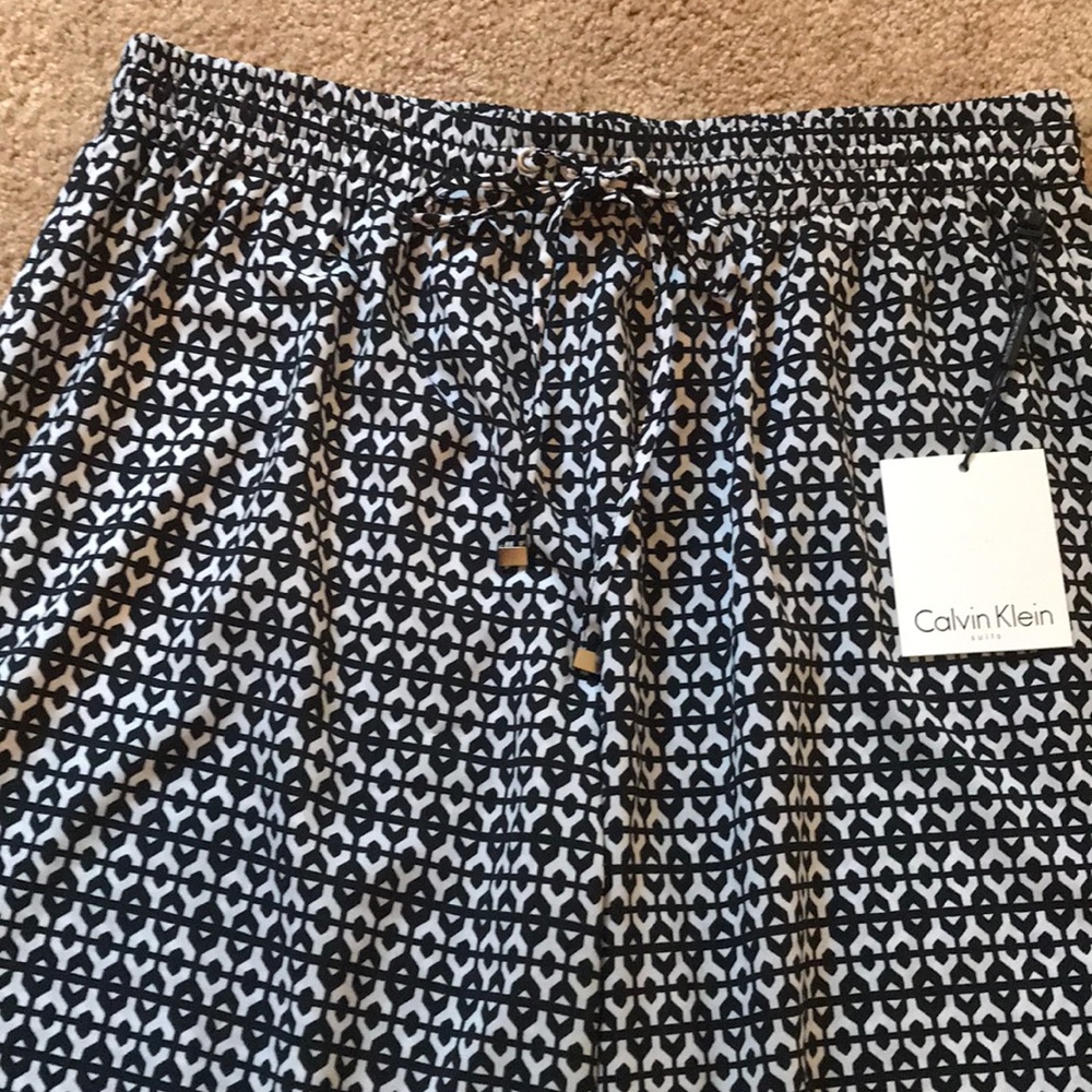Calvin Klein pants pattered